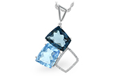 A243-51942: NECK 10.60 BLUE TOPAZ 10.73 TGW