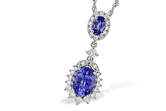 A245-32906: NECK 1.26 TW TANZANITE 1.60 TGW