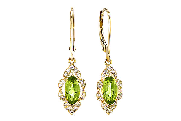 A328-06524: EARR 1.25 PERIDOT 1.40 TGW