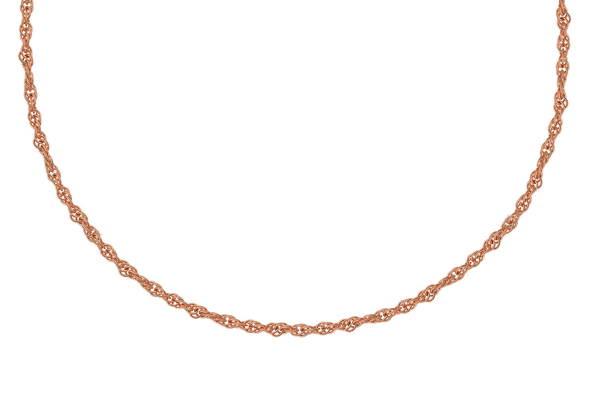 A328-96542: ROPE CHAIN (8IN, 1.5MM, 14KT, LOBSTER CLASP)