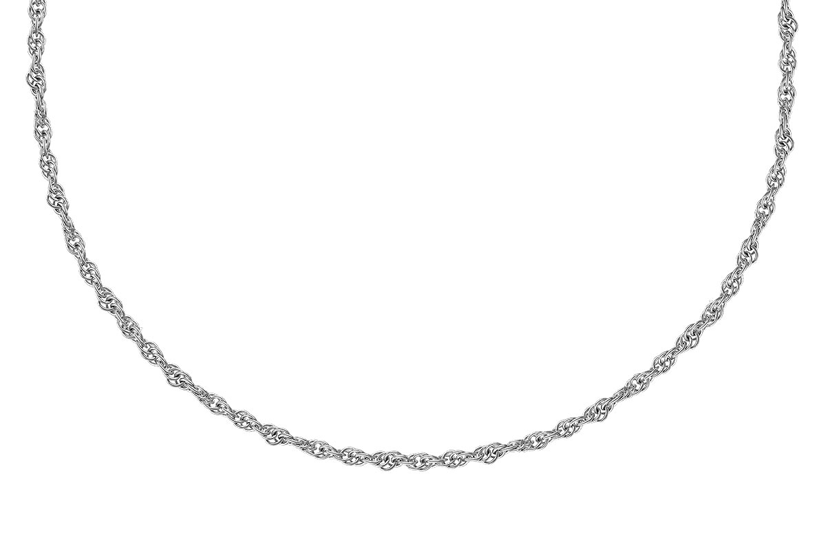 A328-96542: ROPE CHAIN (8", 1.5MM, 14KT, LOBSTER CLASP)
