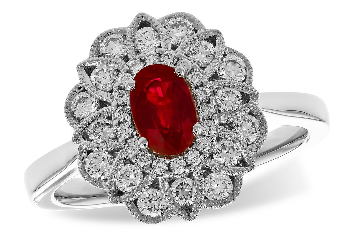 A328-98306: LDS RG .55 TW RUBY 1.07 TGW (6x4MM RUBY)