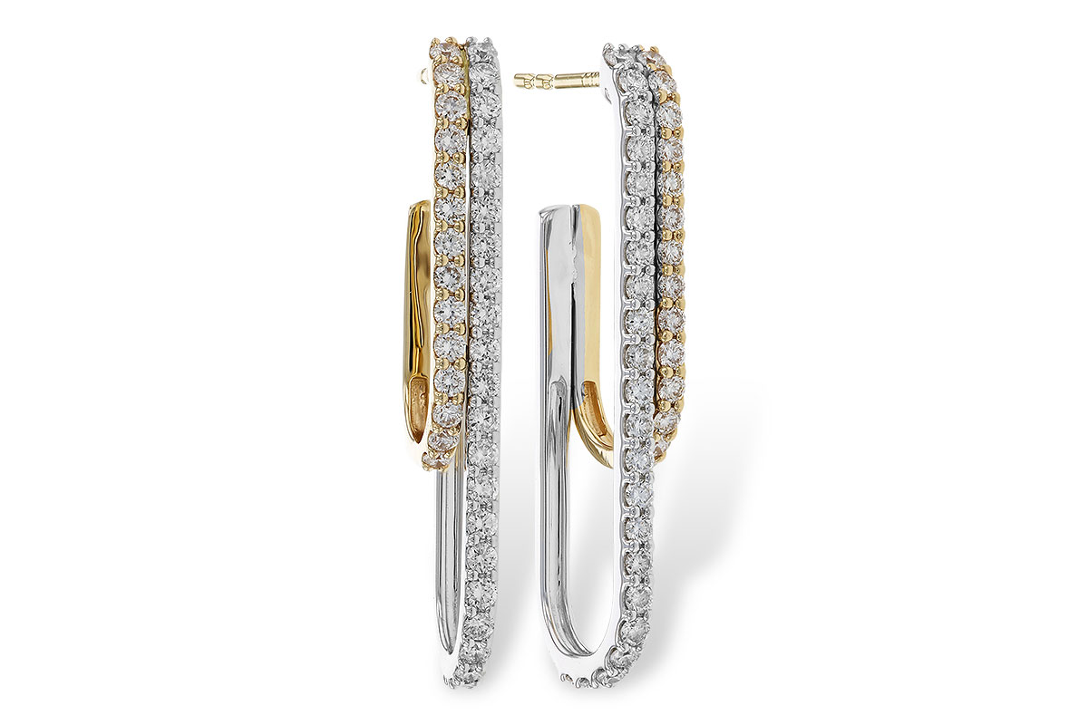 A329-84651: EARRING .98 TW