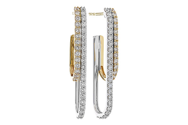 A329-84651: EARRING .98 TW