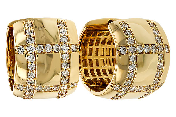 A329-88315: EARRINGS .75 TW