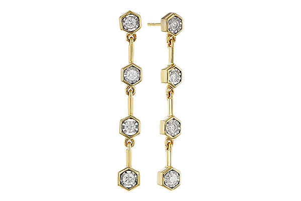 A329-88324: EARRINGS .25 TW