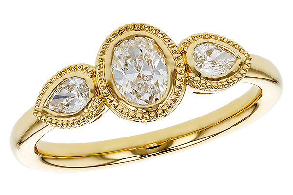 A329-89260: LDS DIA RG .60 TW FANCY CUT DIAMONDS
