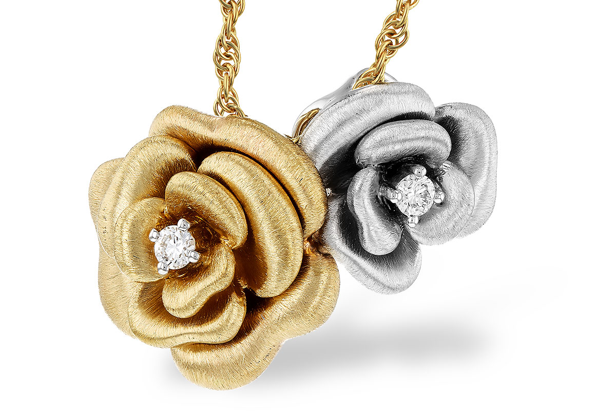A330-72879: NECKLACE .06 TW