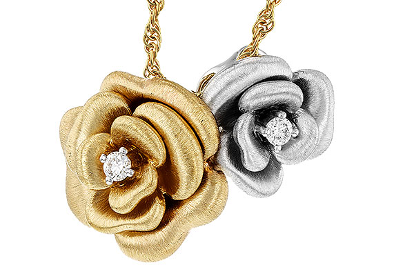 A330-72879: NECKLACE .06 TW