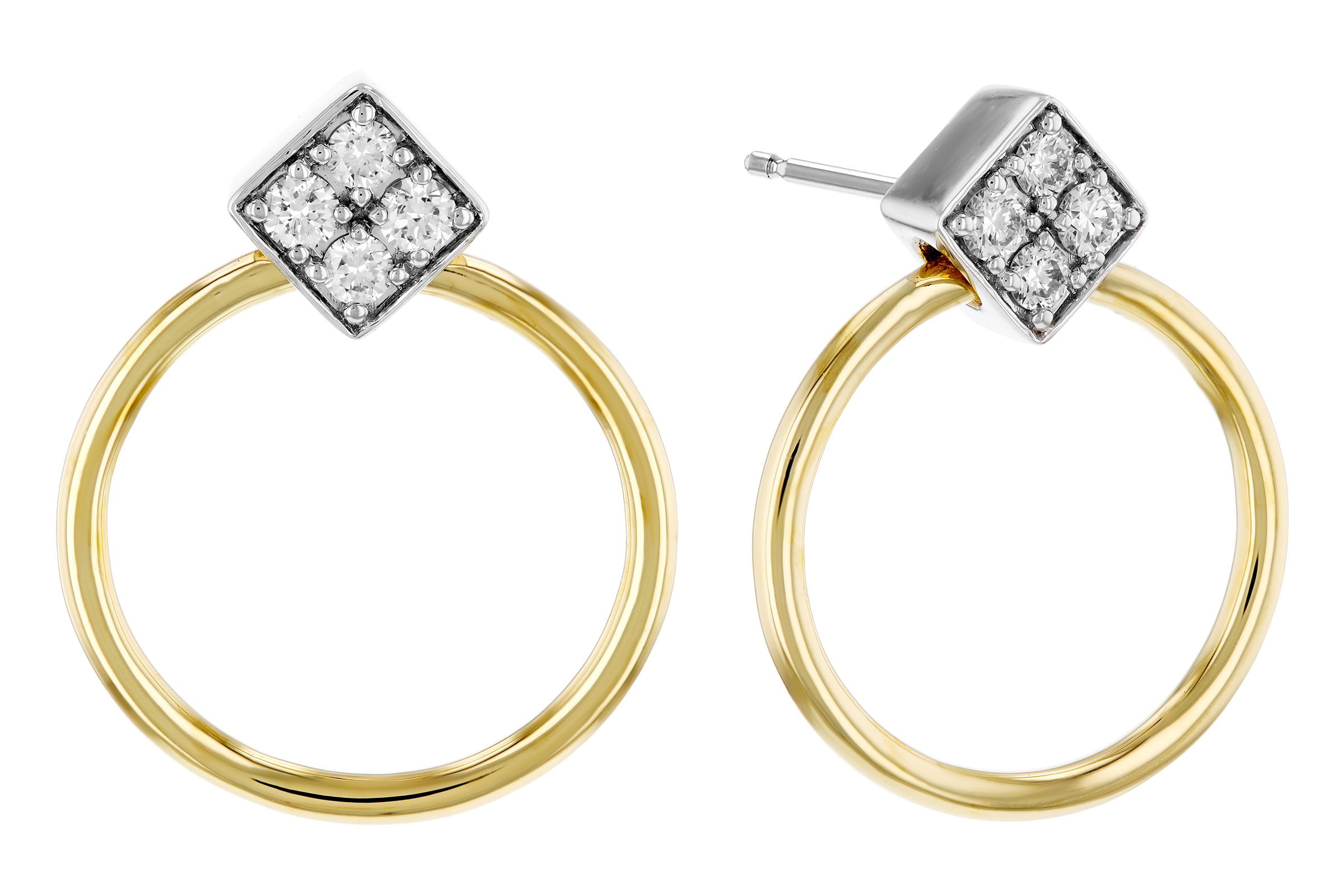 A330-73779: EARRINGS .25 TW