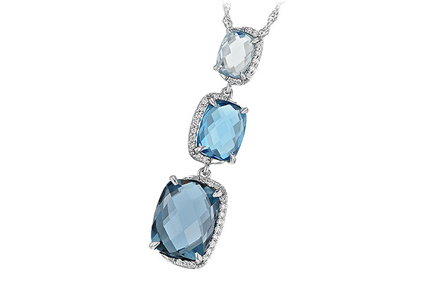 B243-51969: NECK 8.71 BLUE TOPAZ 8.89 TGW