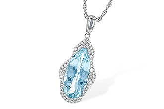 B245-32851: NECK 3.97 AQUAMARINE 4.20 TGW