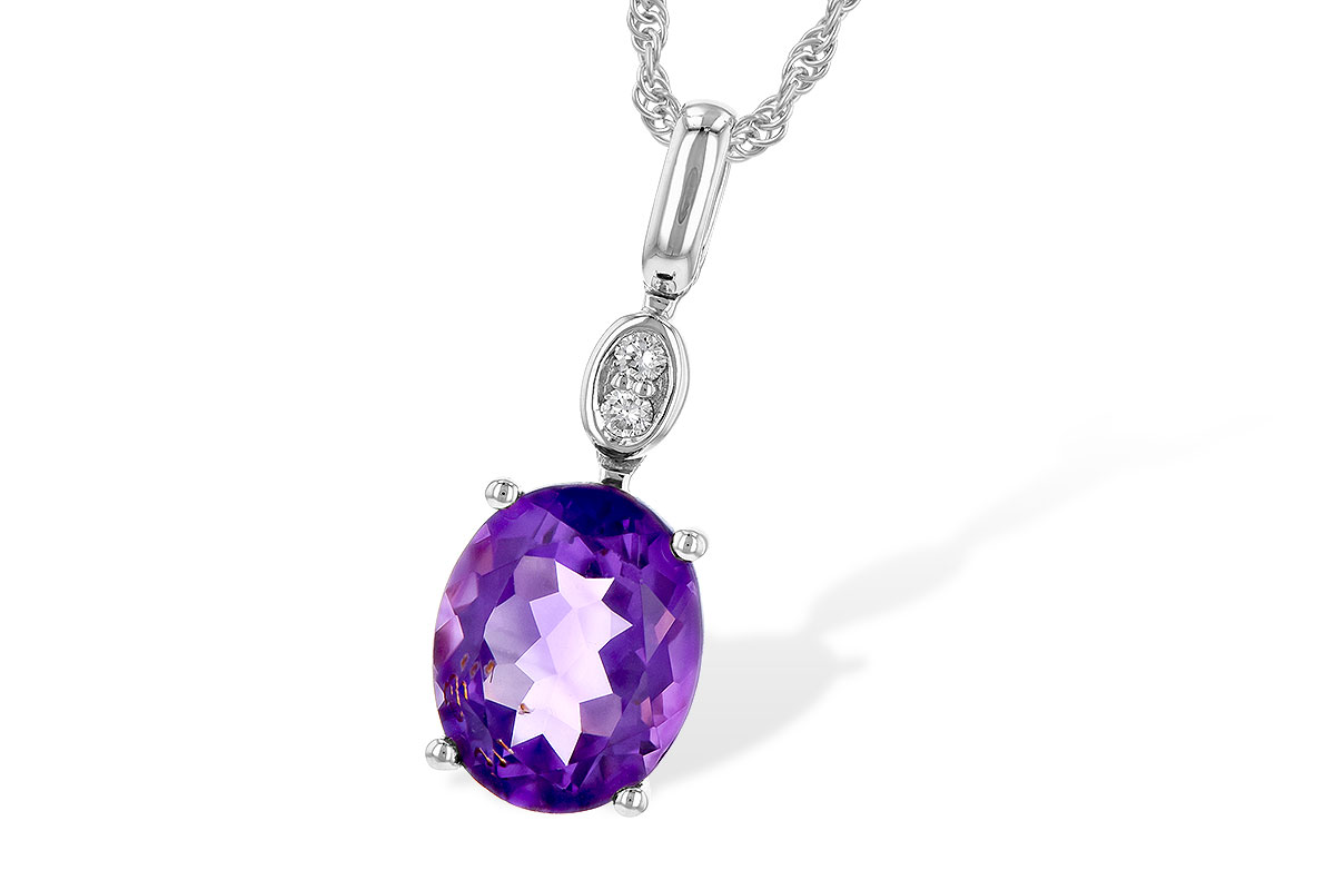 B245-35551: NECK 2.10 AMETHYST 2.13 TGW (10x8MM AMY)