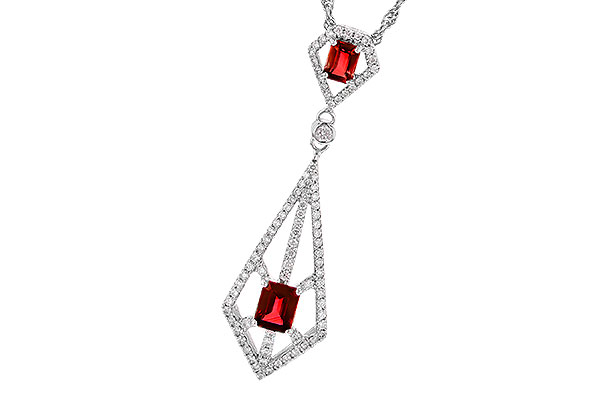 B328-03788: NECK .63 TW RUBY .93 TGW