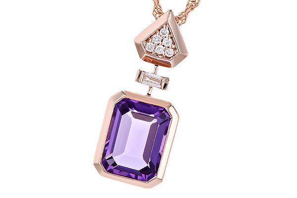 B328-08306: NECK 2.00 AMETHYST 2.08 TGW