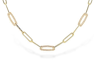 B328-91088: NECKLACE .75 TW (17 INCHES)