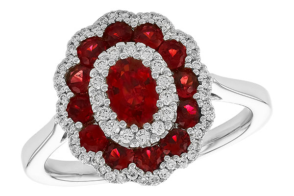 B328-99260: LDS RG 1.29 TW RUBY 1.52 TGW (6x4 MM RUBY)