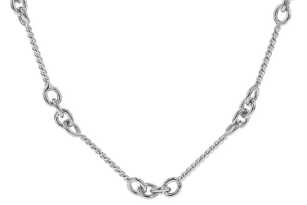 B329-81924: TWIST CHAIN (16IN, 0.8MM, 14KT, LOBSTER CLASP)