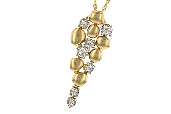 B329-81951: NECKLACE .25 TW