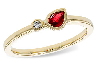 B329-83797: LDS RG .24 RUBY .26 TGW