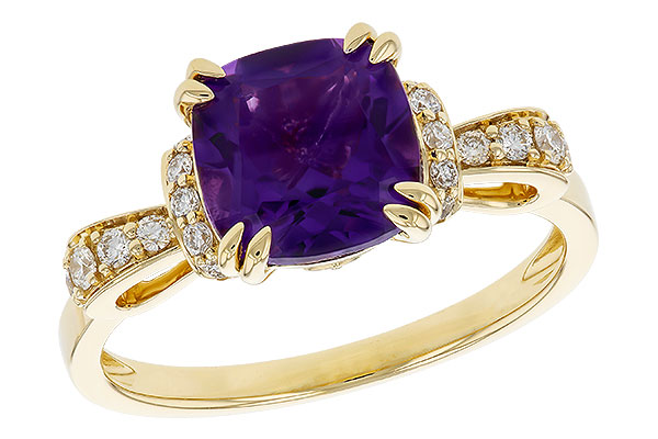 B329-85615: LDS RG 1.83 AMETHYST 2.05 TGW (8MM AMY)