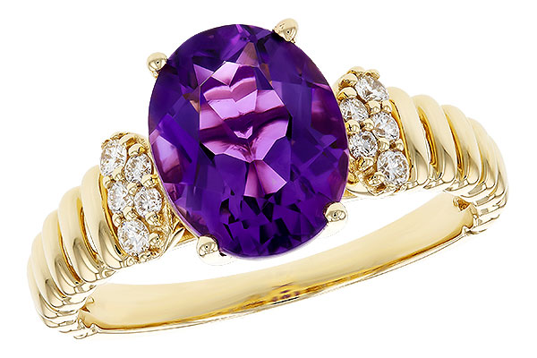 B330-72842: LDS RG 2.12 AMETHYST 2.26 TGW (10x8MM AMY)