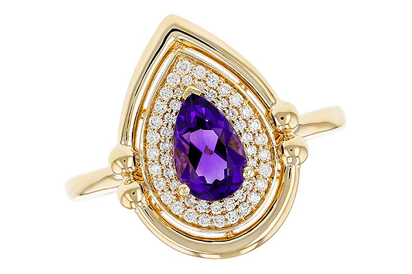 B330-72869: LDS RG .70 AMETHYST .86 TGW (8x5MM AMY)