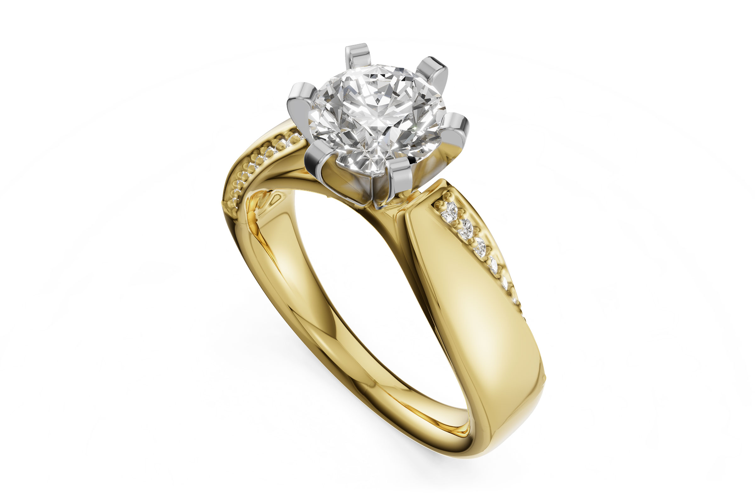 B330-73742: LDS SEMI DIA RG .12 TW