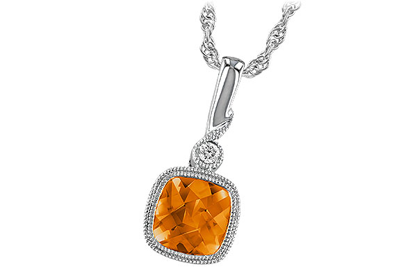 C238-98333: NECK .68 CITRINE .70 TGW