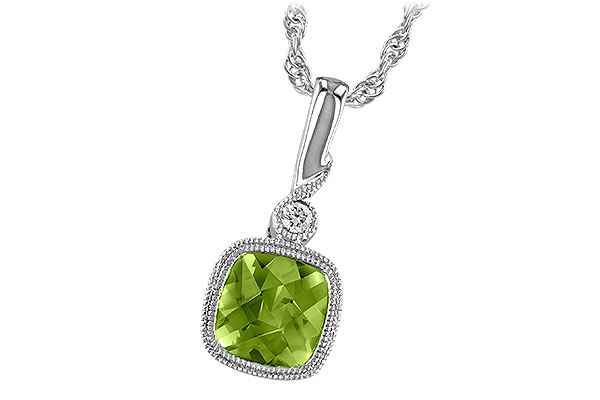 C238-98342: NECK .97 PERIDOT .99 TGW