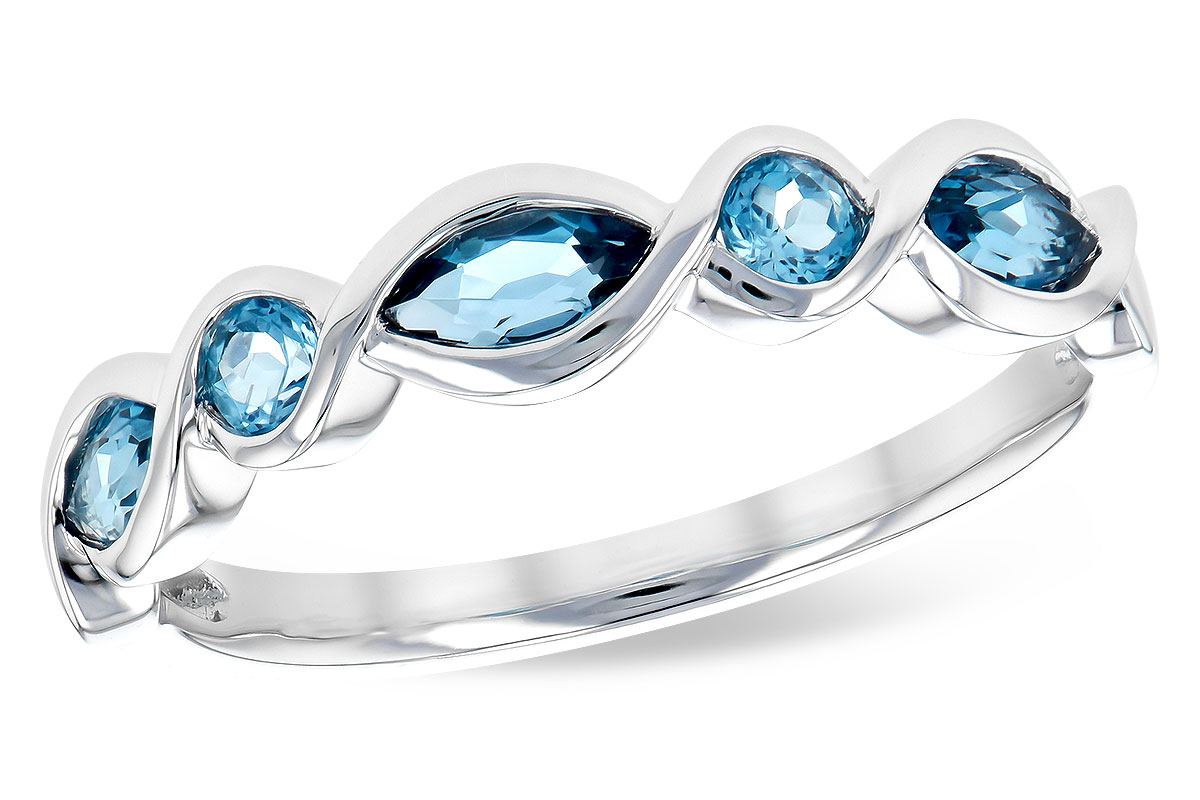 C328-02869: LDS RG .60 TW BLUE TOPAZ