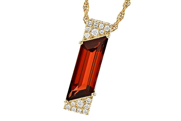 C328-03760: NECK 2.16 GARNET 2.25 TGW