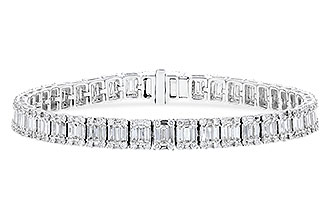 C328-92878: BRACELET 2.72 TW BAGUETTES 4.10 TW