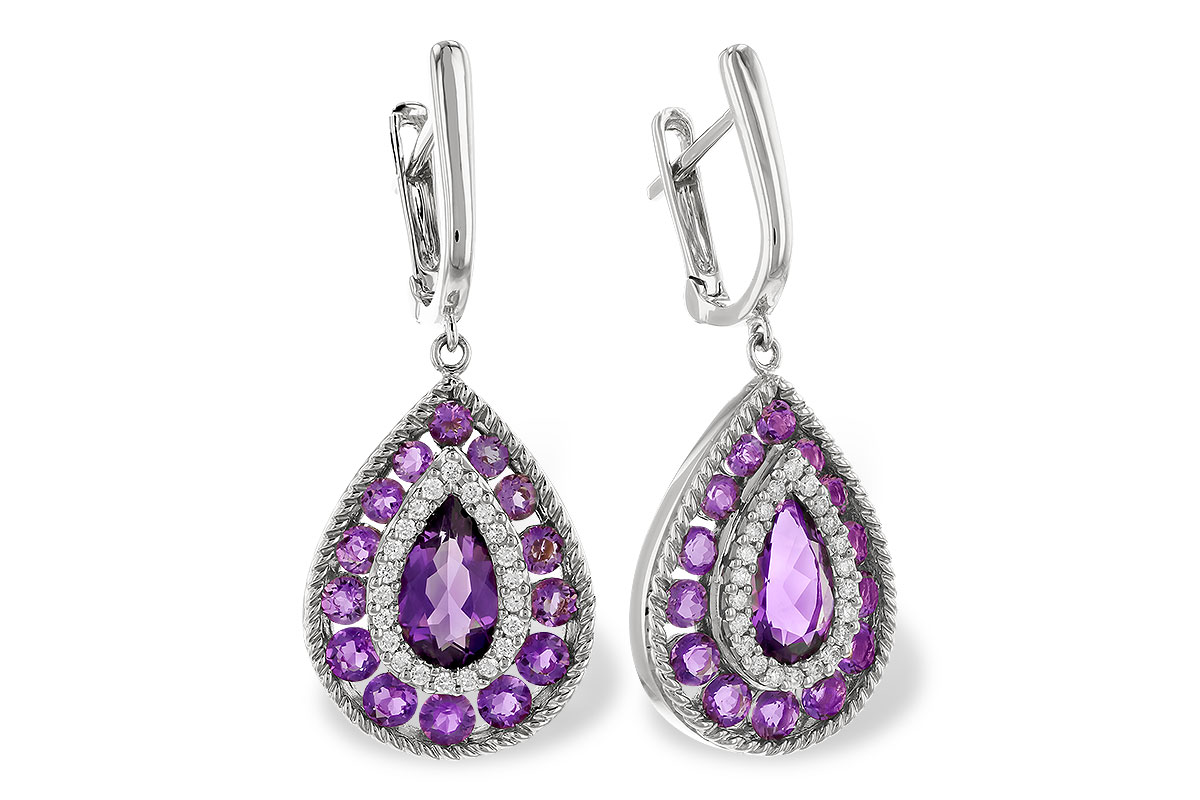 C328-98342: EARR 2.29 TW AMETHYST 2.45 TGW