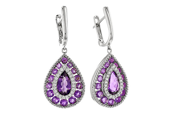 C328-98342: EARR 2.29 TW AMETHYST 2.45 TGW