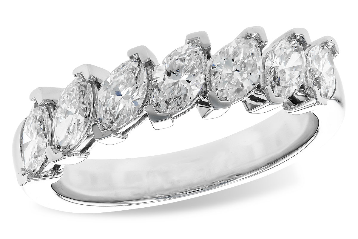 C329-81960: LDS DIA WED RG 1.25 TW (7 MARQUISE)