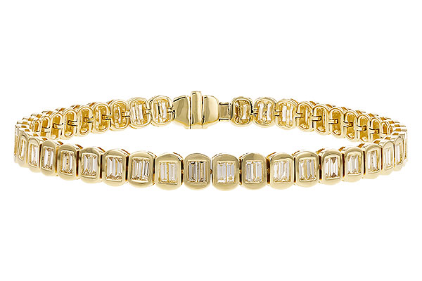 C329-81978: BRACELET 2.30 TW BAGUETTE (7")