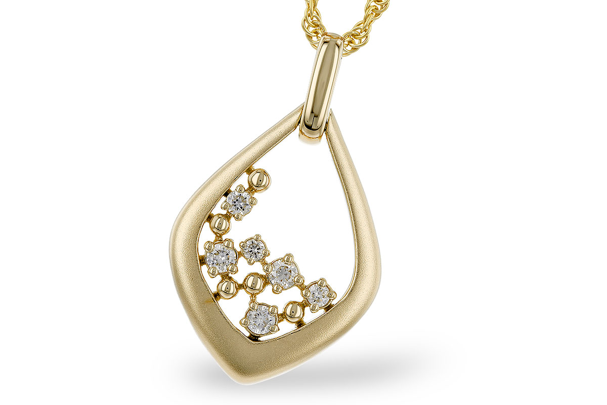 C329-83778: NECKLACE .25 TW