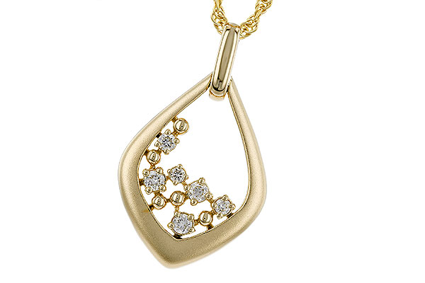 C329-83778: NECKLACE .25 TW