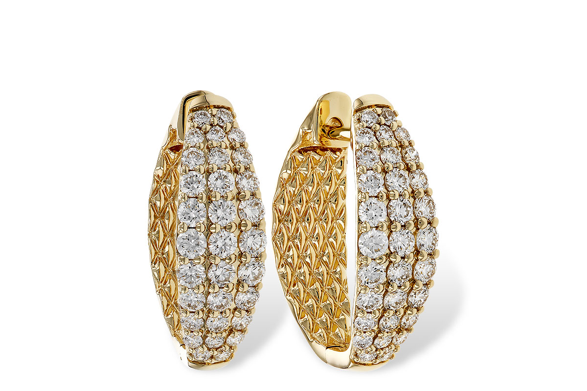 C329-85551: EARRINGS 1.00 TW