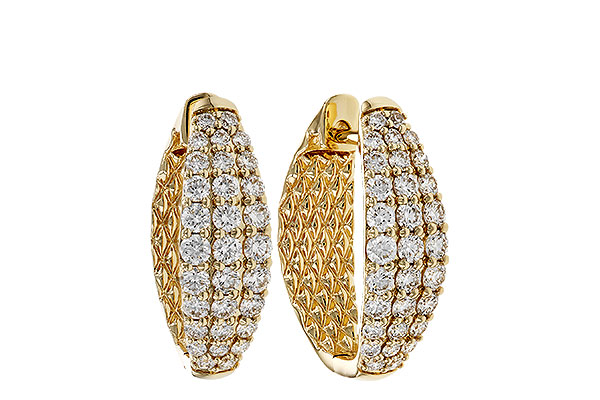 C329-85551: EARRINGS 1.00 TW