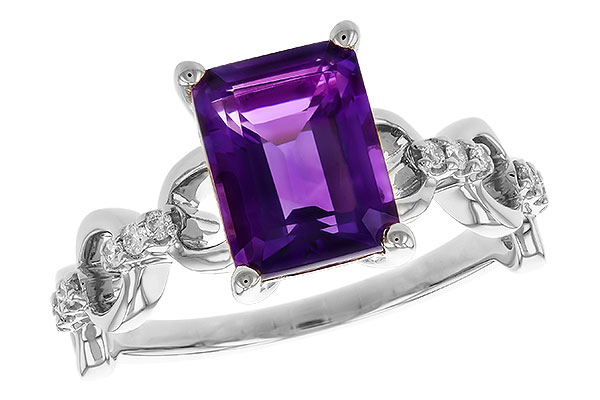 C329-88297: LDS RG 1.95 AMETHYST 2.05 TGW (9x7MM AMY)