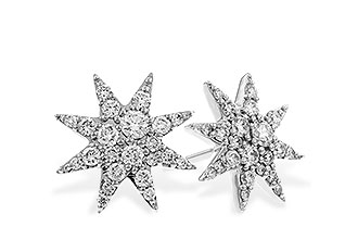 C329-88306: EARRINGS .50 TW