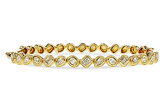 C329-89260: BANGLE 1.00 TW FANCY CUT DIAS
