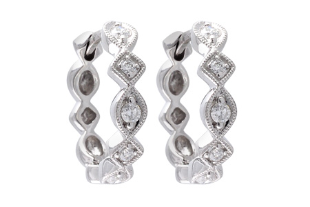 D056-18278: EARRINGS .22 TW