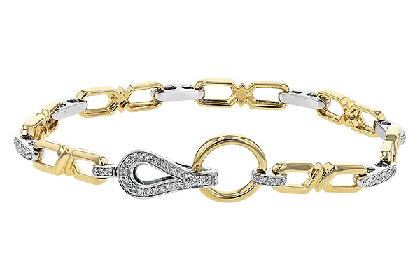 D244-44687: BRACELET .62 TW