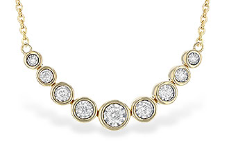 D245-31933: NECKLACE .25 TW (18")