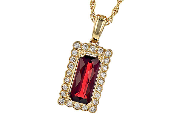 D328-01042: NECK 1.80 GARNET 1.95 TGW