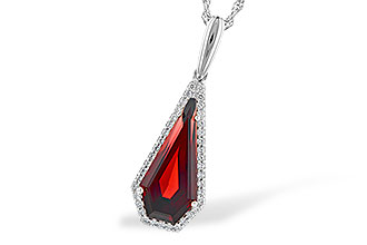 D328-01915: NECK 4.00 GARNET 4.17 TGW