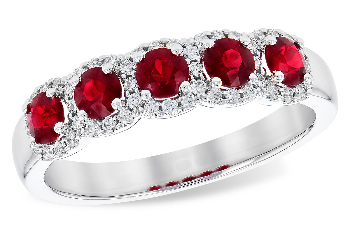 D328-91006: LDS RG .66 TW RUBY .86 TGW